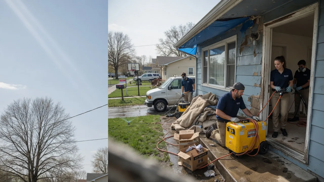 Basement Flood Cleanup in Natalia, TX near me
